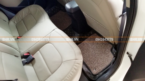 Thảm lót sàn ô tô 5D 6D Kia Rio giá gốc tận xưởng, bảo hành trọn đời